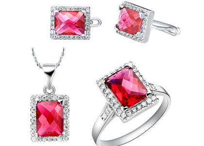Gold Plated | Gemstone Pendant Sets
